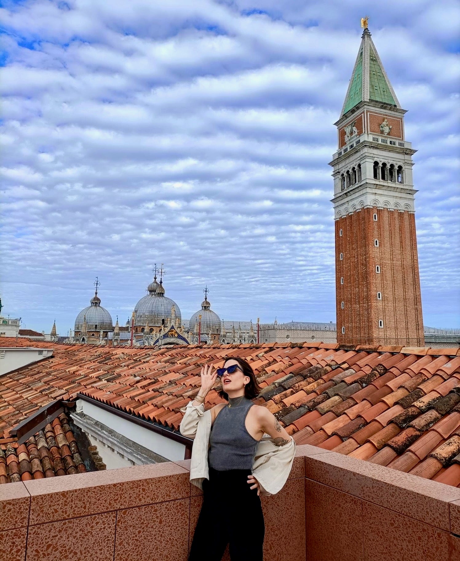 Ella Fitch in Venice